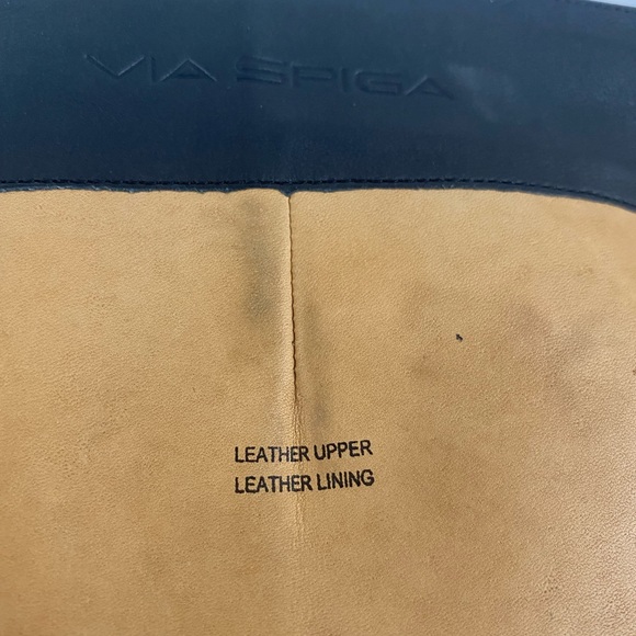 VIA SPIGA Kacey  Leather Riding Boots - Picture 10 of 10